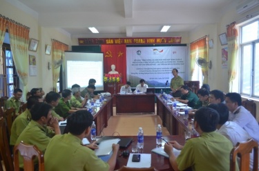 Strengthening coordination measures in the management and protection of World Heritage national park forest PN - KB area bordering Vietnam - Laos in t